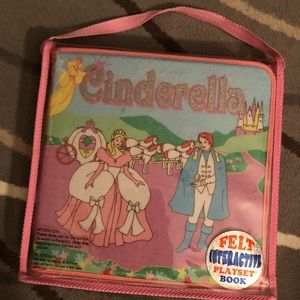 Cinderella Felt Interactive Playset Book